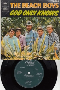 THE BEACH BOYS *GOD ONLY KNOWS* 1966 UK EP SURF ROCK PSYCH ROCK *SLOOP JOHN B+3* - Foto 1 di 2