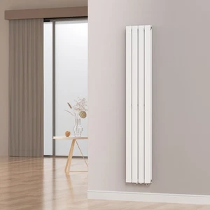 Designheizkörper Nore Weiß 180x30cm Doppellagig 1122W [neu.haus] - Bild 1 von 6