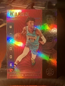2019-20 Panini Illusions SSP JA MORANT PINK Rookie RC MEMPHIS GRIZZLIES E1 - Bild 1 von 2