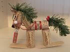 Handmade CHRISTMAS Rocking Horse Decoration! Mini Shopping Bag & MORE!
