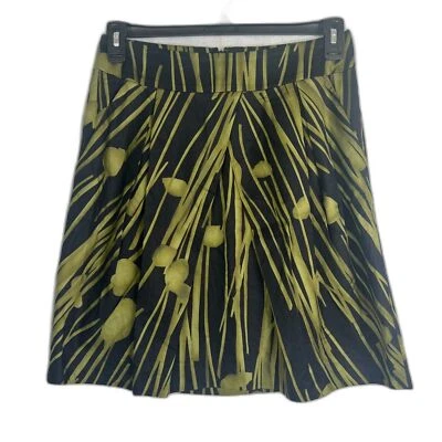 Falda Kenneth Cole Reaction Algodón Aline Talla 2 Estampado Tropical Foto 1 de 4