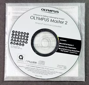 Olympus Master 2 Editing & Managing Image Software w/ Manual 2007 - Picture 1 of 2