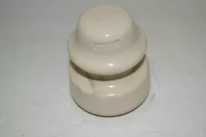 Vintage off white Cook Ceramic Insulator - Picture 1 of 6