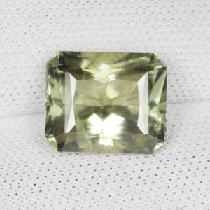 3.26 ct GRAY GREEN COLOR CHANGE 100% NATURAL DIASPORE - Octagon See Vdo 4374 BG - Picture 1 of 2