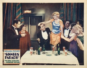 Sinners Parade Lobby Card Victor Varconi Dorothy Revier Edna Mar Old Movie Photo