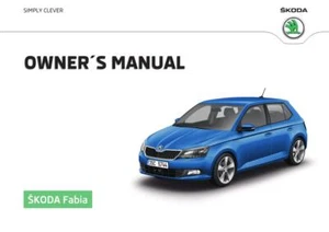 SKODA FABIA - OWNERS USER HANDBOOK MANUAL - NEW PRINT- A4 or A5 SIZE - Picture 1 of 20