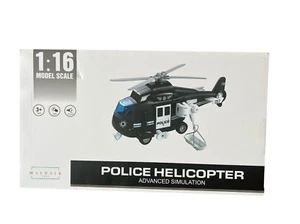 Police Helicopter Advanced Simulation 1:16 Lights And Sound Realistic - Picture 1 of 1