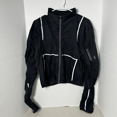 Chaqueta ligera negra empaquetable Free People Movement talla pequeña nueva Foto 1 de 3