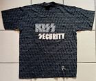 KISS Official Konvention Security T-shirt SAMMLUNGSAUFLÖSUNG RAR Vintage T-Shirt