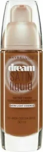 MAYBELLINE DREAM SATIN LIQUID FOUNDATION - RICH COCOA BEIGE (72) 30ml - Picture 1 of 1
