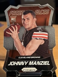 2014 Panini Prizm Fresh Faces 1 Johnny Manziel RC Cleveland Browns Aggies Untold - Picture 1 of 2
