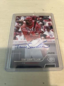 2022 Topps Stadium Club Auto Tony Santillan Cincinnati Reds #SCBA-TSA RC - Picture 1 of 2