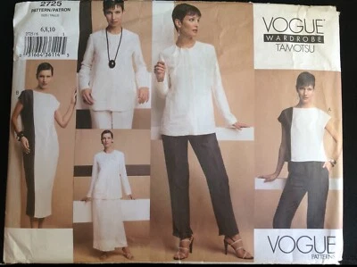 Pattern Vogue 2725, misses’/petite jacket, skirt, pants, etc. 6-10 - Image 1 of 3