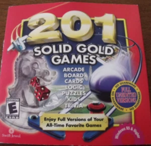 201 Solid Gold Games CD by Swift Jewel - Picture 1 of 1