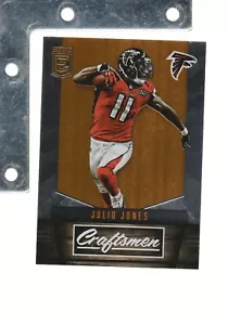 2016 Panini Elite Craftsmen #CM-JJ Julio Jones FOIL #5/25 NITIDO RARO QUASI NUOVO + FALCHI - Foto 1 di 2