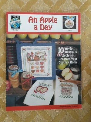 Patrones de punto de cruz Annies Attic AN APPLE A DAY 10 proyectos J20160 Foto 1 de 3