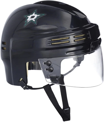 Dallas Stars Unsigned Sportstar Black Mini Helmet Cover