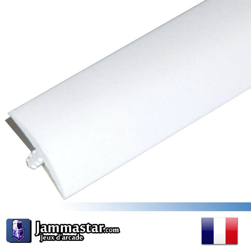 T-Molding 16mm Blanc - White 1m