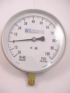 WGIC Weksler Pressure Gauge KCEA14K Pressure Gauge EA14K  Ships on the Same Day - Picture 1 of 5