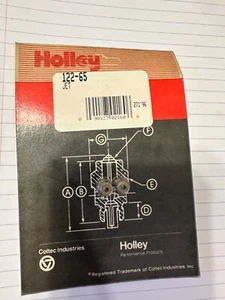 Holley carburador jets 122-65 - Imagen 1 de 1