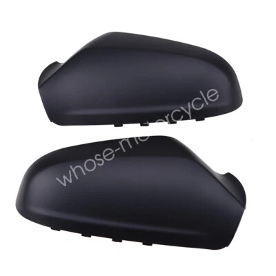 Left Right Side Rear View Mirror Cover Caps For Vauxhall Astra H MK5 2004-2008 Foto 1 de 4