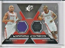David Wesley & Charlie Ward 2005-06 SPX Basketball Winning Combos Relic Card