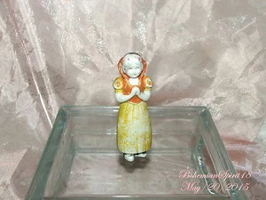 ANTIQUE SIGNED WALT DISNEY SNOW WHITE BISQUE MINIATURE COLLECTIBLE DOLL - Picture 1 of 6