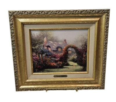 Thomas Kinkade Glory of Morning Certificate Authenticity Museum Quality Frame - Image 1 of 4
