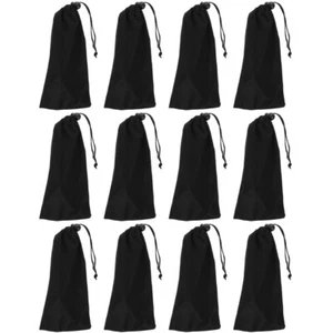 12X Gafas de sol Microfibra Cordón Estuche Bolsa Gafas Almacenamiento Contenedor Bolsa - Imagen 1 de 12
