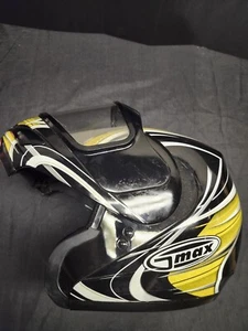 GMAX 44S MODULAR SNOWMOBILE HELMET - EXTRA SMALL - YELLOW/BLACK - Picture 1 of 12