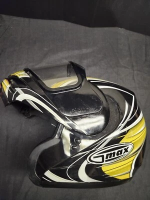 GMAX 44S MODULAR SNOWMOBILE HELMET - EXTRA SMALL - YELLOW/BLACK - Image 1 of 4