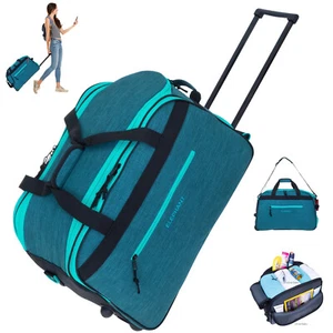Trolley Sporttasche Elephant Travel Duffle 55 cm 45 L Tasche 13030 Petrol Türkis - Bild 1 von 20