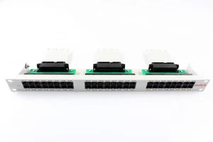 Avaya Tenovis Patchpanel 19" 3 CHAMP 48xRJ45 Cat3 ISDN - Zdjęcie 1 z 2