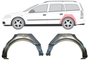 Per Vauxhall Opel Astra G 98-09 Estate Pannello Riparazione Arco Ruota Posteriore/Sinistra + Destra - Foto 1 di 4