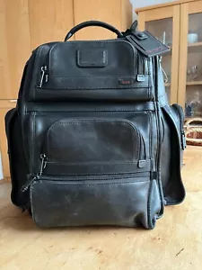 Rucksack, Leder, TUMI Alpha 3, Labtop Fach, gebraucht - Bild 1 von 9