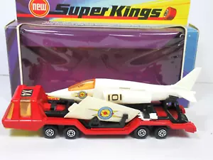 MATCHBOX SUPERKINGS No. K-13 AIRCRAFT TRANSPORTER ( 1st ISSUE BOX ) VN MIB - Picture 1 of 16