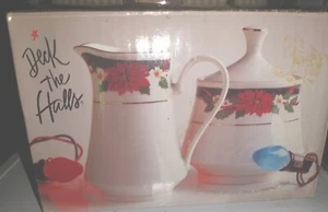 Tazón de azúcar y crema Tienshan fina porcelana nuevo en caja - Imagen 1 de 1