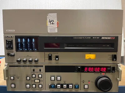 SONY BVW-95P VIDEOCASSETTE PLAYER BETACAM SP - Bild 1 von 4