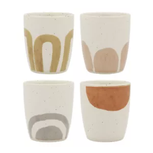 Ecology Nomad Set of 4 Latte Cups 250ml Arches - Picture 1 of 4