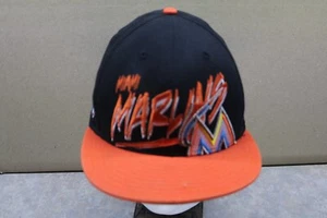 MIAMI MARLINS New Era 9FIFTY Official MLB Adjustable Snap Back - Black 1 SIZE ALL - Bild 1 von 8