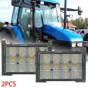 Paar LED Scheinwerfer für Ford New Holland TS Serie Traktoren 82014422 82014423 - Bild 1 von 4