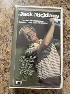 VTG Jack Nicklaus Golf My Way II Two Hours Personal Instruction By Golf Master - Bild 1 von 3