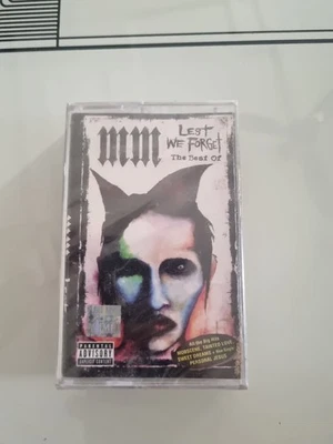 Lest We Forget: The Best Of Marilyn Manson INDIA IMPORT TAPE SEALED - Image 1 of 3
