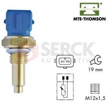 Genuine SERCK Temperature Switch for Fiat Coupe 16v 836A3.000 2.0 (06/95-11/96) - Image 1 of 4