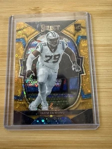2022 Panini Mosaic - RC Ikem Ekwonu #34 Gold Mosaic Prizm /10 - Picture 1 of 2