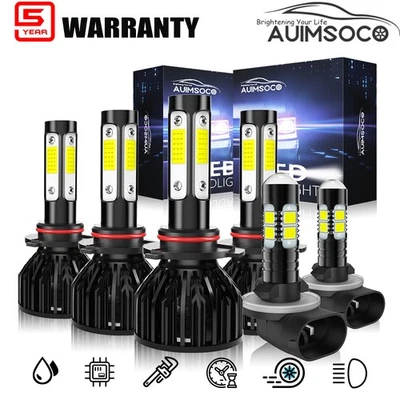 For Chevrolet K3500 1999-2000  6x Faros LED & Luces de Niebla Super Brillante - Image 1 of 4