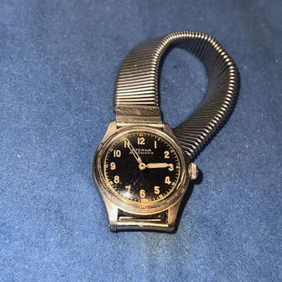 Vintage 1940s - ETERNA missing BUMPER WWII Military Watch Manual Working - WWII - Image 1 of 4