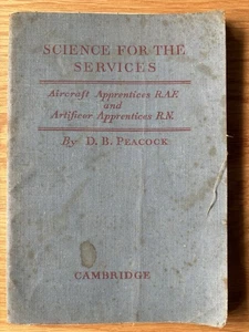 1930 SCIENCE FOR THE SERVICES RAF Aviones Artificier Aprendices 1938 Marina - Imagen 1 de 5