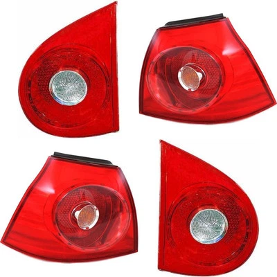 Juego de luces traseras interiores y exteriores izquierda + derecha para VW Golf V 1K1 - Imagen 1 de 4