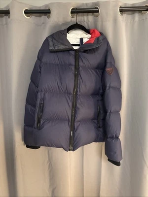 Rossignol Abscisse Down Women's Feather Puffer Jacket In Navy Size Large - Image 1 of 4